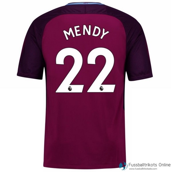 Manchester City Trikot Auswarts Mendy 2017-18 Fussballtrikots Günstig